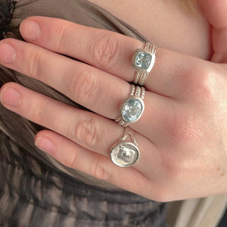 unique handmade silver rings