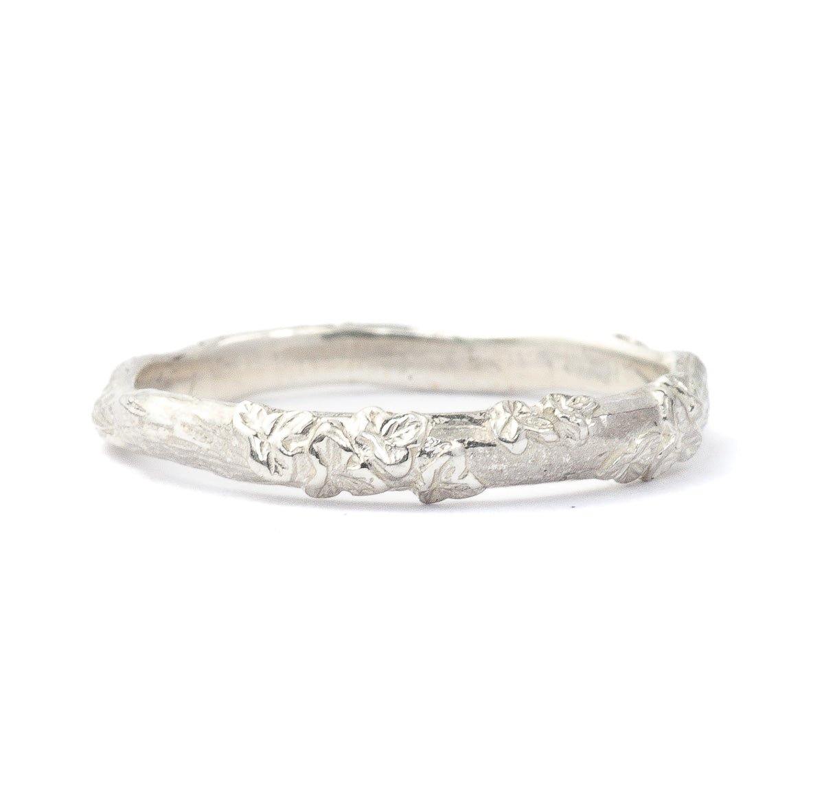 Ivy Leaf Sterling Silver Ring 