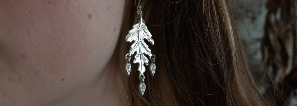 Handmade Sterling Silver Earrings UK