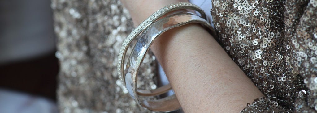 Ethical Handmade Bangles And Bracelets Silver And Gold