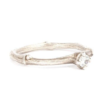 Diamond Branch solitaire Ring