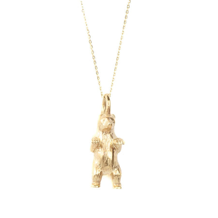 California Bear Charm Necklace – Identity Boutique