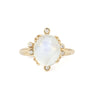 Large Oval Moonstone Ring 