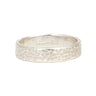 Silver Hammered Ring Band