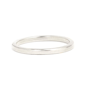 Traditional Wedding Band 18ct White Gold