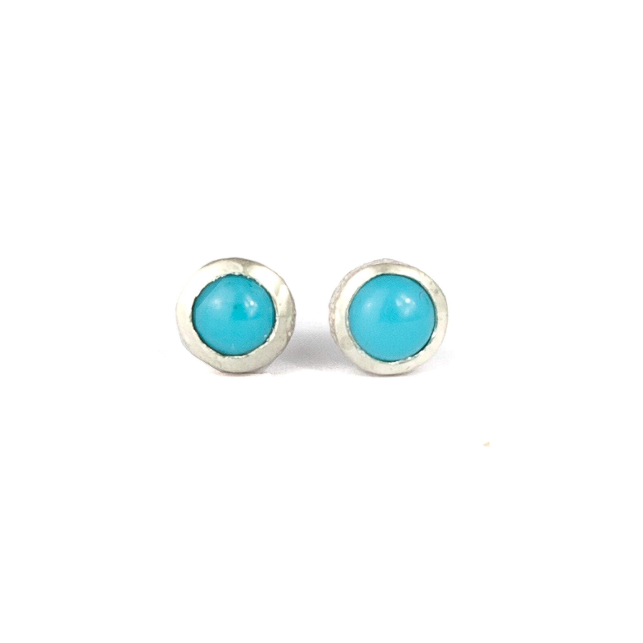 Small turquoise clearance stud earrings