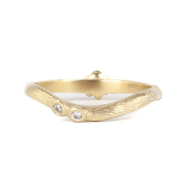 Nesting Wedding Band - 18ct Gold