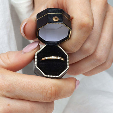 3 Diamond Wedding Ring