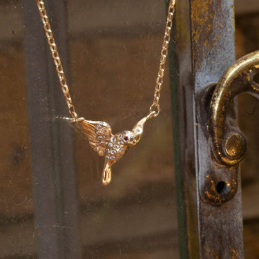Gold Dove Necklace