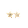 Starfish Stud Earrings 9ct Gold