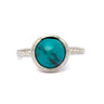  Silver And Turquoise Ring