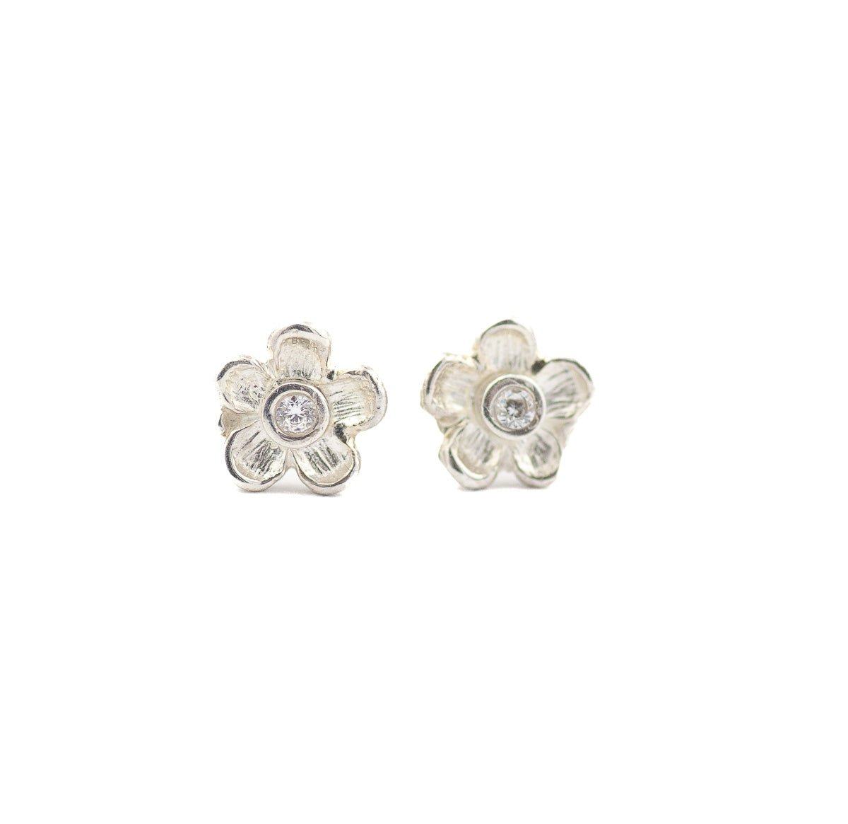 Small Flower Stud Earrings