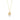 Spike Clear Quartz Necklace 9ct Gold